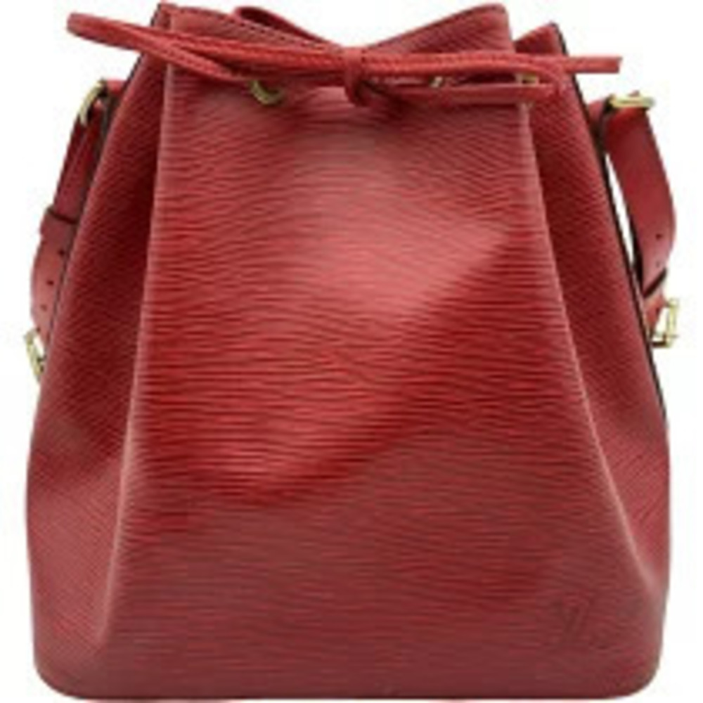 Louis Vuitton Noe Epi Leather Shoulder Bag Castilian Red